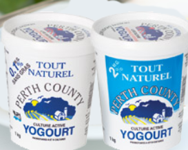 perth county fat free skim yogurt